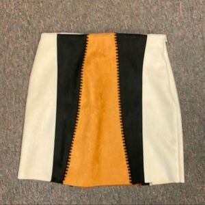 Suede like skirt by Le Lis size small